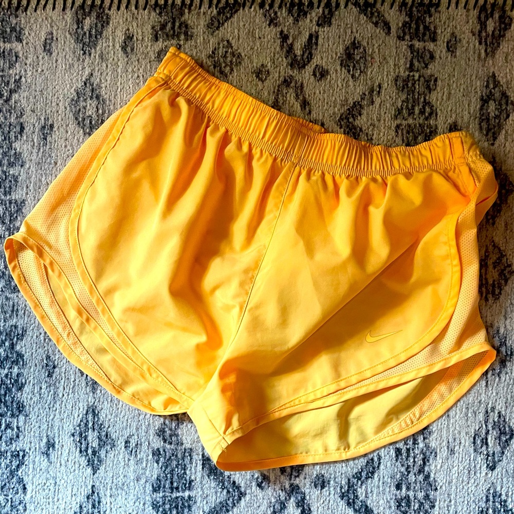 Yellow Nike Shorts